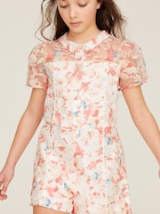 Baker by Ted Baker Pink Playsuit - Image 4 of 11