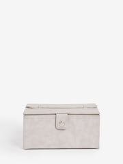 Grey Faux Leather Jewellery Box - Image 5 of 5
