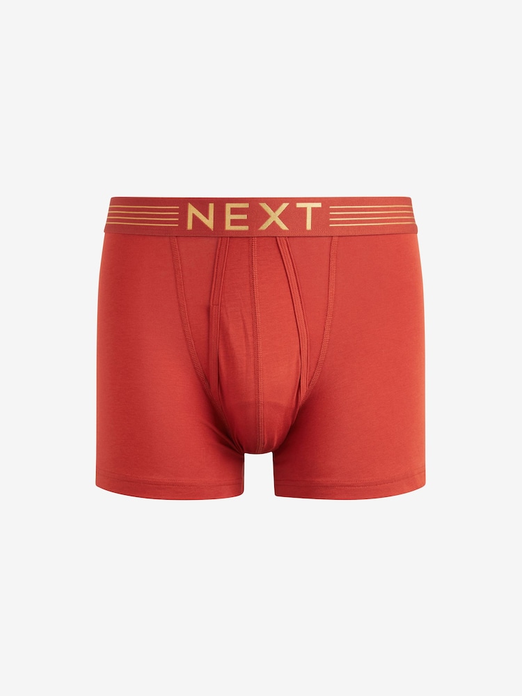 Rich Colour 10 pack A-Front Boxers - Image 2 of 4
