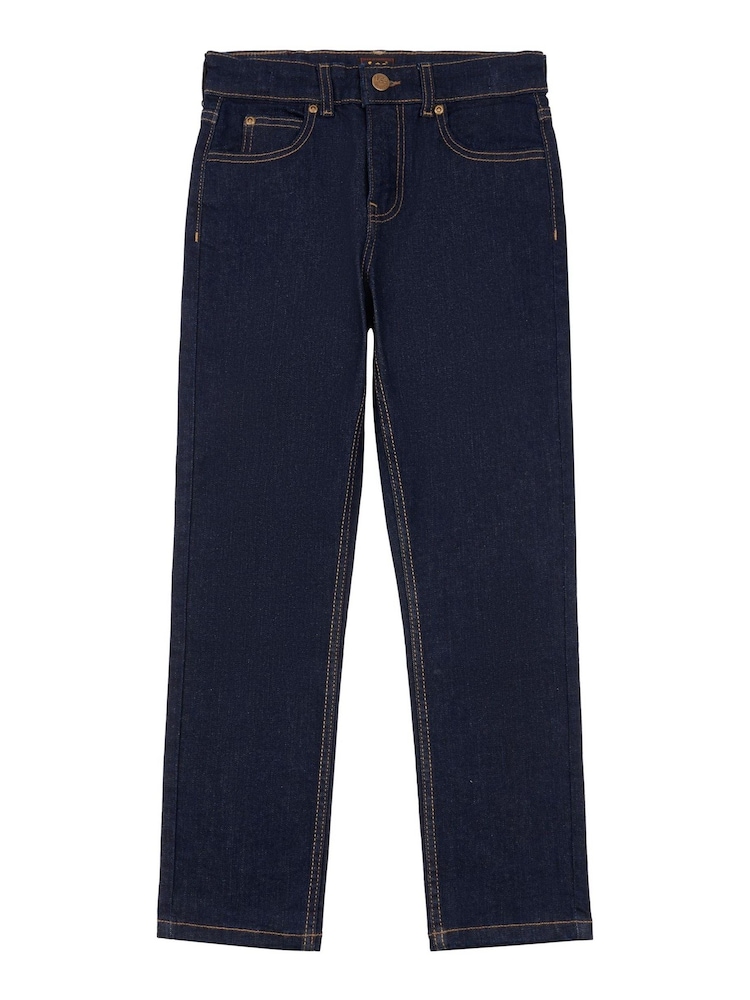 Lee Dark Blue Boys Straight Fit Daren Jeans - Image 7 of 7 Lee Dark Blue Boys Straight Fit Daren Jeans - Image 7 of 7