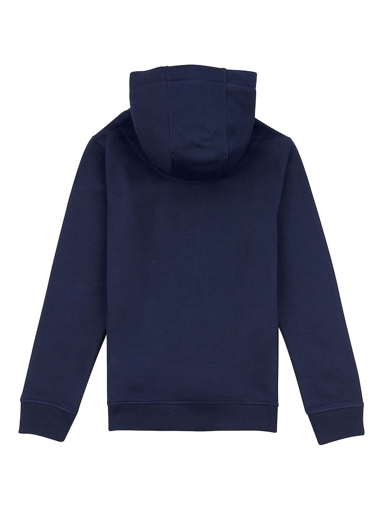 Lee Dark Blue Boys Classic Fit Over Head Hoodie - Image 2 of 3