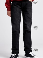 Lee Black Boys Relaxed Fit West Jeans - Image 6 of 7