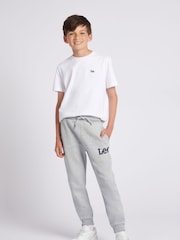 Lee Grey Slim Leg Cuffed Joggers - Image 3 of 7