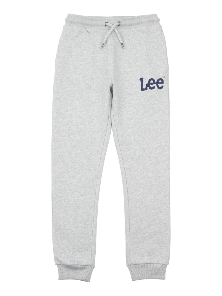 Lee Grey Slim Leg Cuffed Joggers - Image 5 of 7