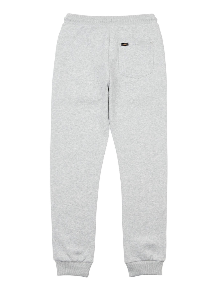 Lee Grey Slim Leg Cuffed Joggers - Image 6 of 7