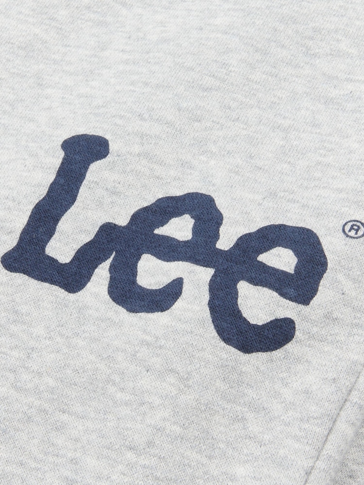Lee Grey Slim Leg Cuffed Joggers - Image 7 of 7