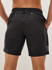 Slate Grey Active Gym & Running Shorts - Image 4 of 9