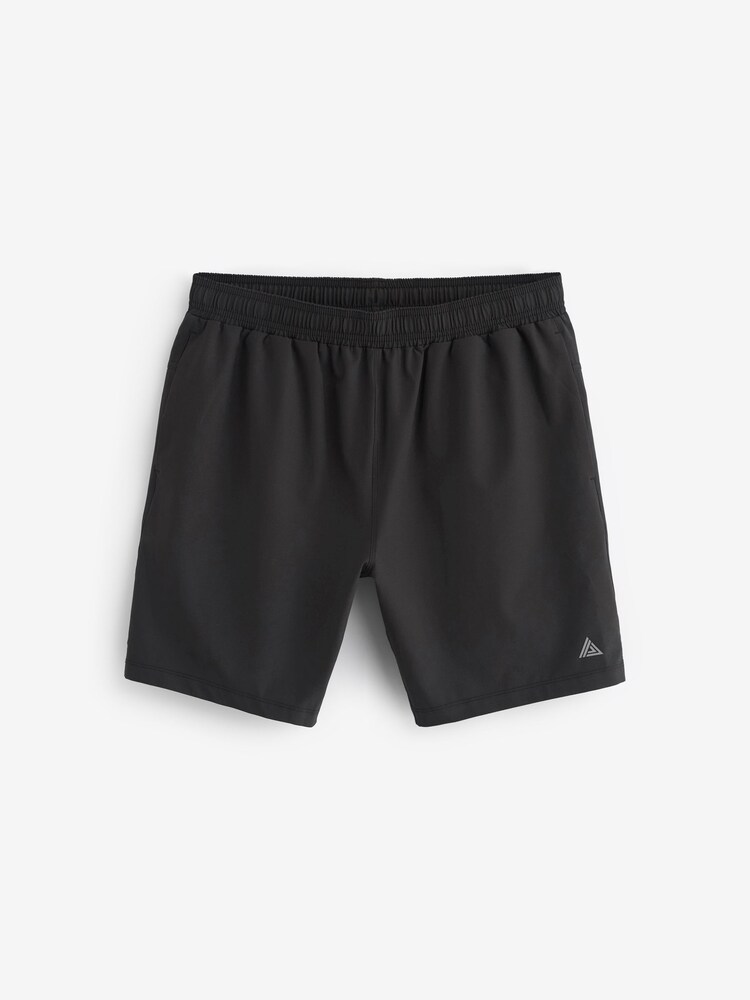 Slate Grey Active Gym & Running Shorts - Image 6 of 9
