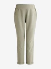 Salbeigrün - Tapered-Hose, Umstandsmode - Bild 2 von 4