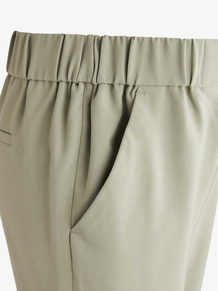 Salbeigrün - Tapered-Hose, Umstandsmode - Bild 4 von 4
