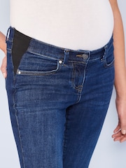 Negri - Blugi skinny pentru gravide cu talie reglabilă - Image 4 of 6