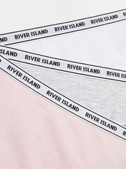 River Island Pink Mix Briefs 5 Pack - Image 2 of 2