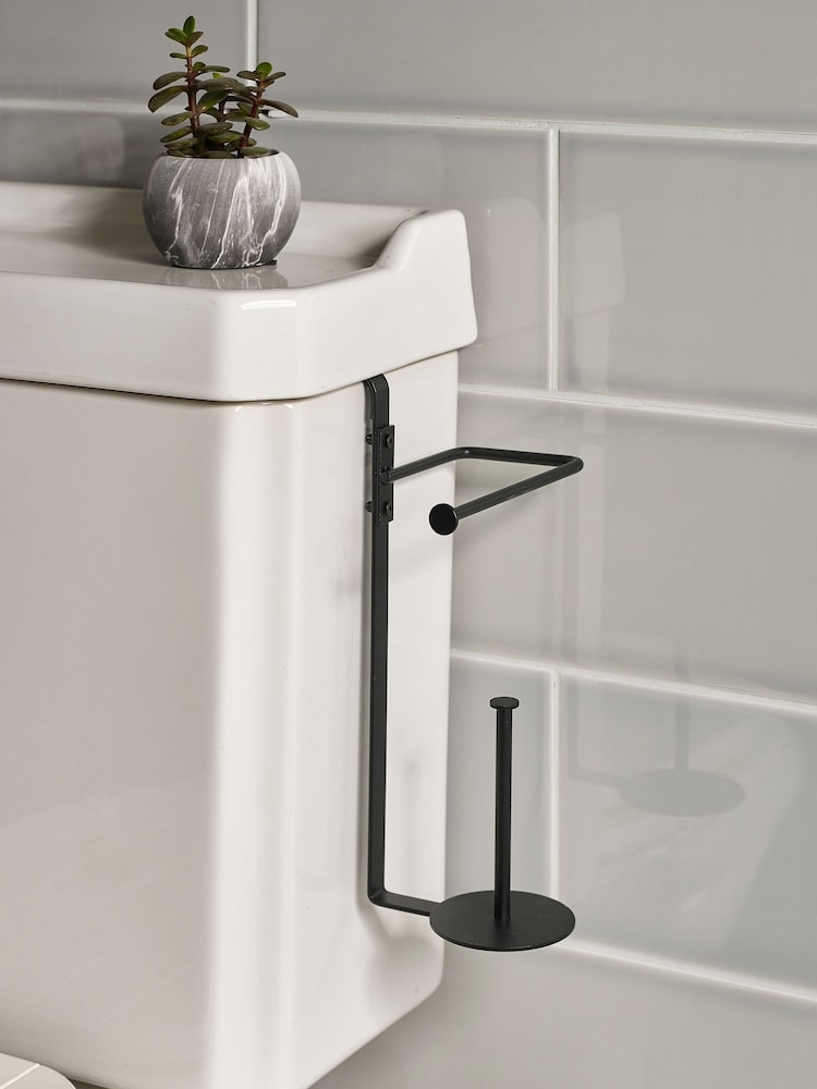 Black Toilet Roll Holder - Image 2 of 3