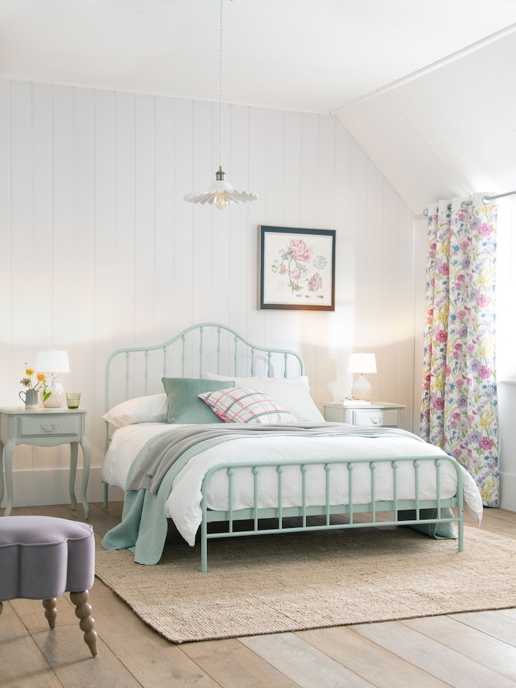 Laura Ashley Eau De Nil Shandwick Bed - Image 1 of 5