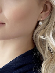 Beaverbrooks 9ct Yellow Gold Freshwater Cultured Pearl Earrings - Image 3 of 3