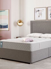 Sealy Silver Fox Advantage Claremont mattress and 4 Drawer Storage Divan Base Set - Image 1 of 7