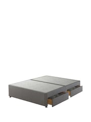 Sealy Silver Fox Ortho Plus Mellbreak PostureTech Mattress and 4 Drawer Storage Divan Base Set - Image 2 of 7
