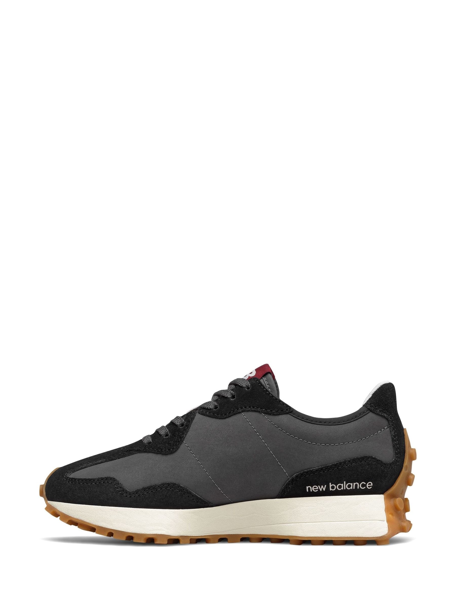 New balance m327 black grey sales