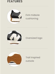 New Balance Black/Grey Womens 327 Trainers - Image 3 of 5