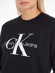 Calvin Klein – Sweatshirt mit Core-Monogramm aus 100 % Baumwolle - Bild 3 von 5