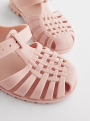 Pink Jelly Fisherman Sandals - Image 4 of 5