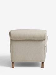 Tweedy Plain Light Natural Lilly Accent Chair - Image 8 of 9