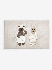 Natural Woodland Spa 100% Cotton Bath Mat - Image 3 of 4