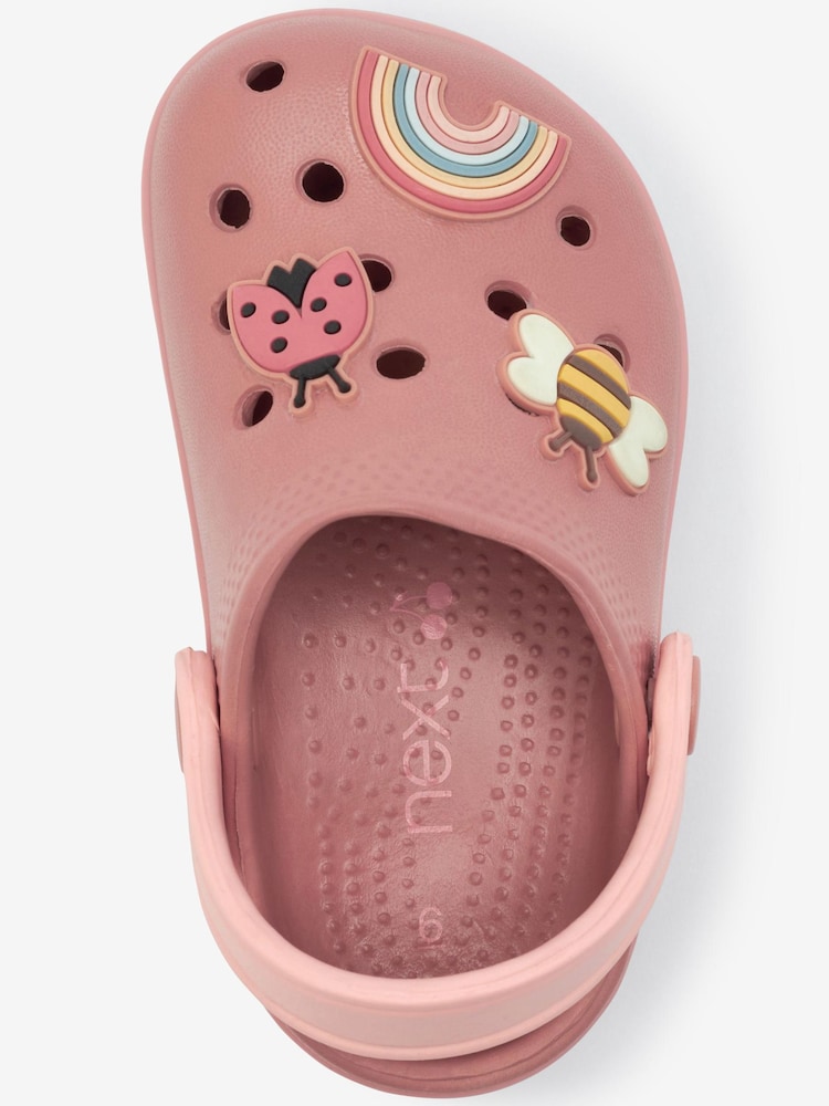 Pink Character Clogs With Ankle Strap - Image 3 of 5