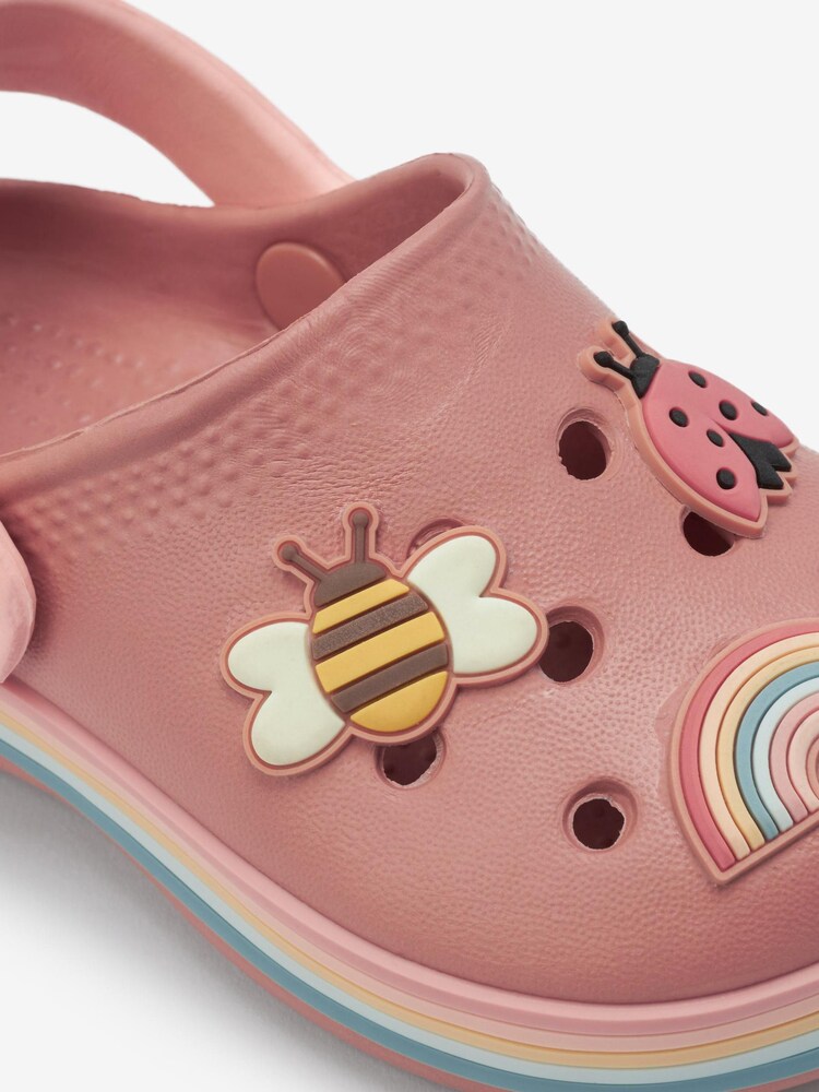 Pink Character Clogs With Ankle Strap - Image 4 of 5