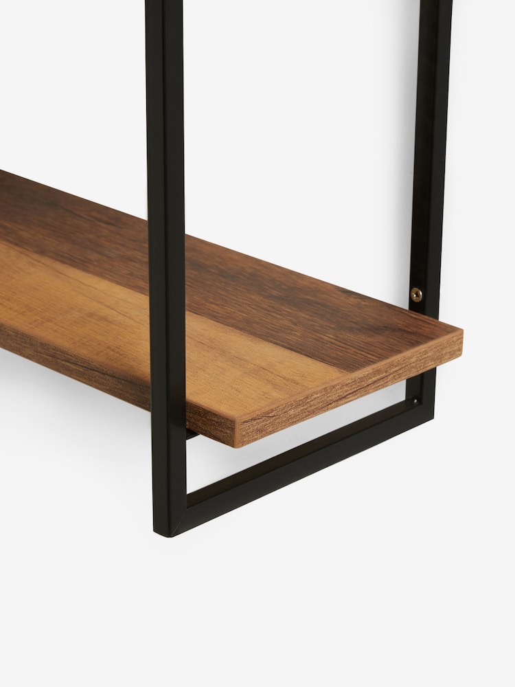 Dark Bronx 3 Tier Wall Shelves - Image 4 of 6