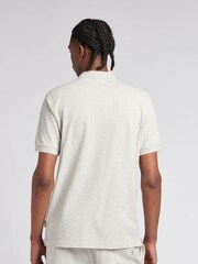 Franklin & Marshall Grey Mens Crest 100% Cotton Polo Shirt - Image 2 of 4