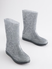 Grauer Dinosaurier - Gummistiefel - Bild 1 von 6