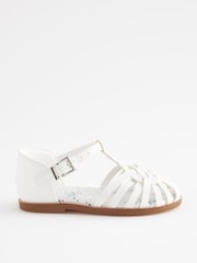 White Fisherman Sandals - Image 2 of 4
