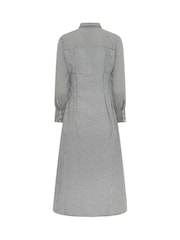PixieGirl Petite Black Fitted Waist Maxi Dress - Image 6 of 6