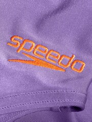 Speedo 1-teiliger Badeanzug mit verstellbaren schmalen Trägern, Lila/Violett - Bild 10 von 11