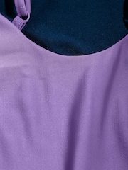 Speedo 1-teiliger Badeanzug mit verstellbaren schmalen Trägern, Lila/Violett - Bild 5 von 11