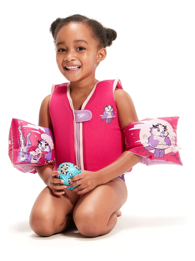 Speedo Pink Infants Learn to Swim Float Vest - Image 4 of 10
