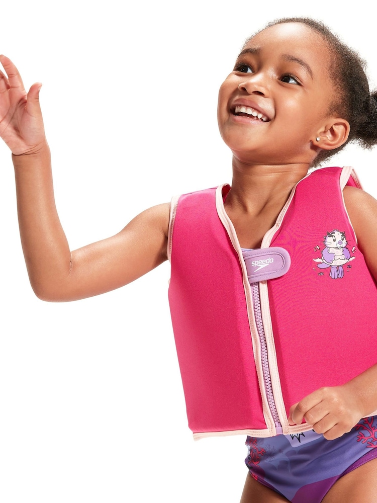 Speedo Pink Infants Learn to Swim Float Vest - Image 6 of 10