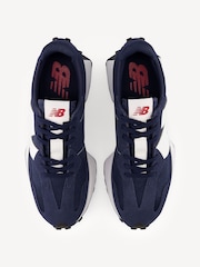 Темно-синий/белый - мужские кроссовки New Balance 327 - Изображение 10 из 12