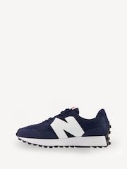 Темно-синий/белый - мужские кроссовки New Balance 327 - Изображение 2 из 12