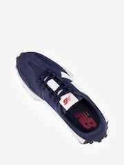 Темно-синий/белый - мужские кроссовки New Balance 327 - Изображение 6 из 12