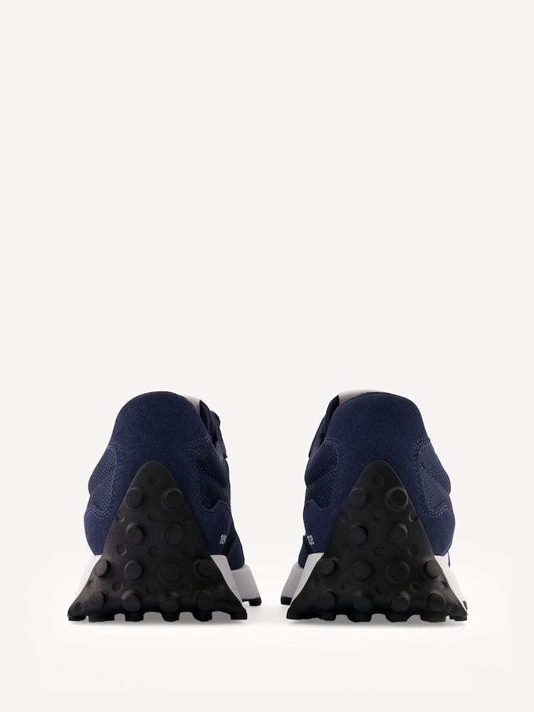 New Balance Navy/White Mens 327 Trainers - Image 9 of 12