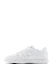 New Balance White Mens 480 Trainers - Image 4 of 11