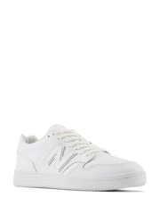 New Balance White Mens 480 Trainers - Image 5 of 11