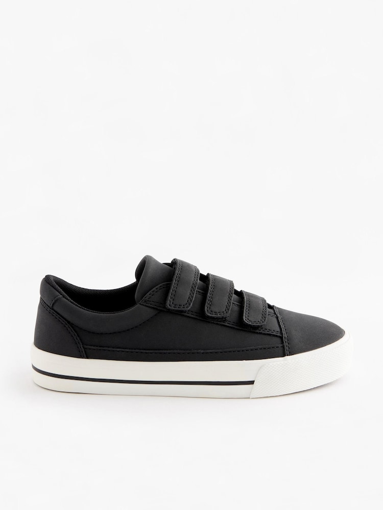 Schwarz - Schuhe mit Klettverschluss - Bild 2 von 5 Schwarz - Schuhe mit Klettverschluss - Bild 2 von 5
