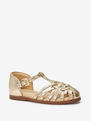 Gold Fisherman Sandals - Image 3 of 5