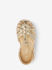 Gold Fisherman Sandals - Image 4 of 5