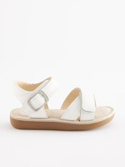 Weiß - Ledersandalen - Bild 2 von 5