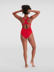 Speedo Red Endurance+ Medalist Swimsuit - Image 2 of 7