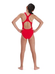 Speedo Red Endurance+ Medalist Swimsuit - Image 2 of 9